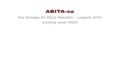 Desktop Screenshot of abita-sa.com