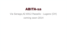 Tablet Screenshot of abita-sa.com